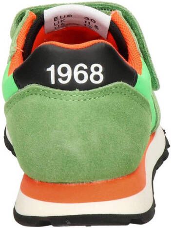 SUN68 suède sneakers groen