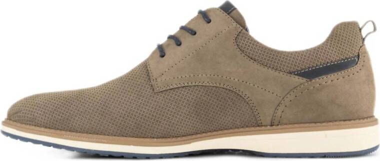 AM SHOE veterschoenen taupe