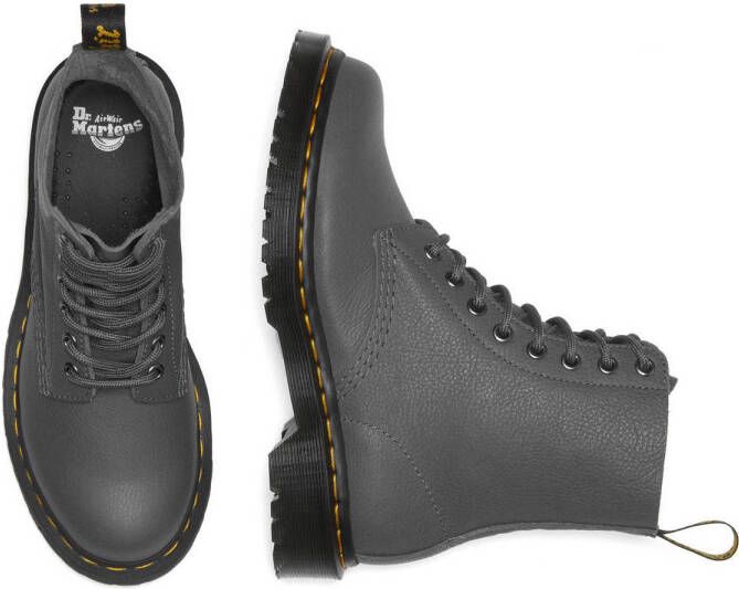 Dr. Martens 1460 Pascal leren veterboots grijs