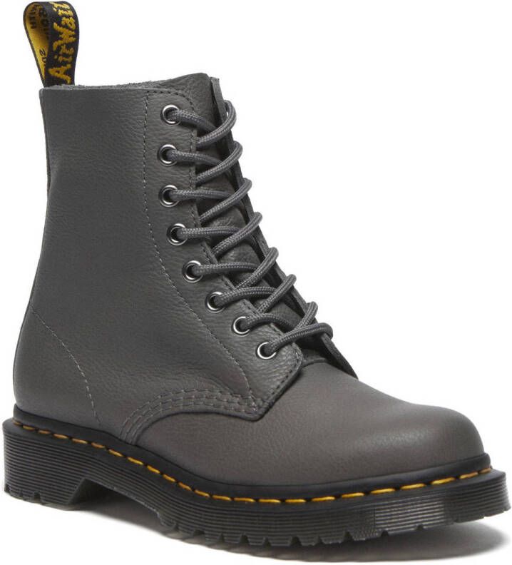 Dr. Martens 1460 Pascal leren veterboots grijs