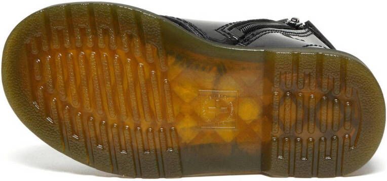 Dr. Martens 1460 Patent Peuter leren veterboots zwart