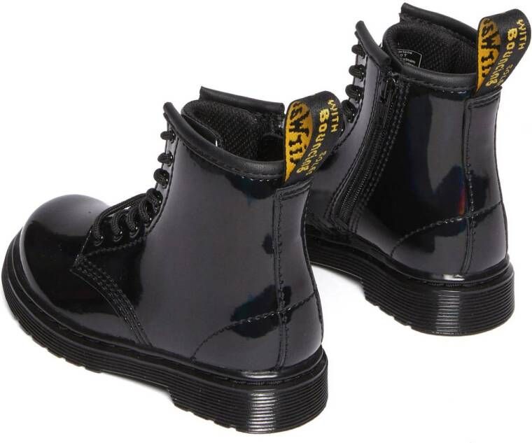 Dr. Martens 1460 T leren veterboots zwart rainbow