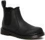 Dr. Martens 2976 Leonore Mono gevoerde leren enkelboots zwart - Thumbnail 4