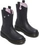 Dr. Martens Bex Heart P-O Boot J leren enkellaarzen zwart lila - Thumbnail 5