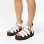 Dr. Martens Blaire White leren plateau sandalen wit - Thumbnail 3