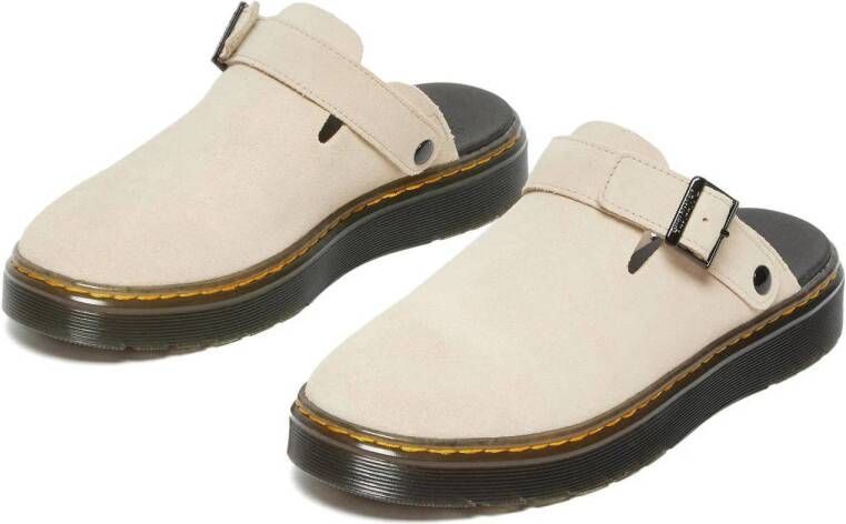 Dr. Martens Carlson suède clogs beige