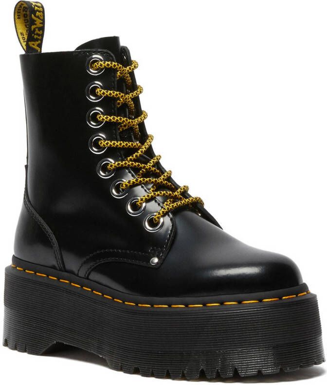 Dr. Martens Jadon Max leren veterboots Black Buttero