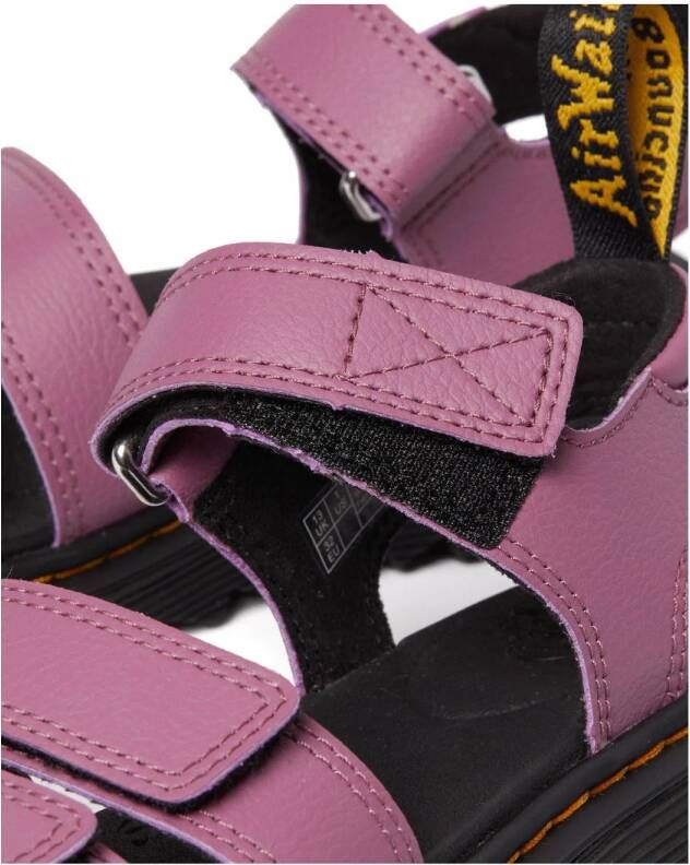 Dr. Martens Klaire leren sandalen paars