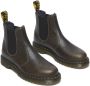 Dr. Martens leren chelseaboots grijsgroen - Thumbnail 2