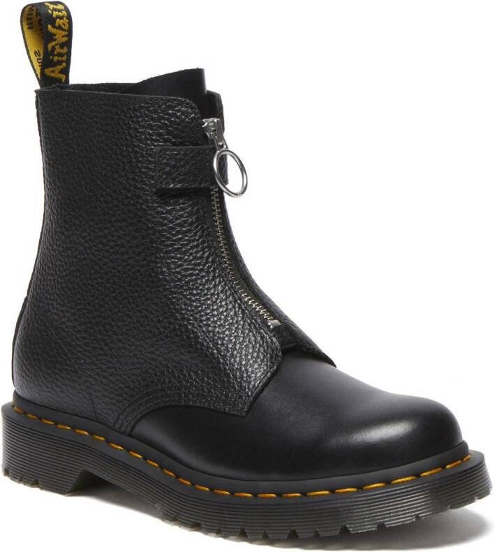 Dr. Martens 1460 Pascal Frnt Zip leren enkelboots zwart