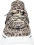 DWRS LABEL DWRS Jupiter leopard sneakers Beige Leer Lage sneakers Dames - Thumbnail 4