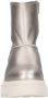 DWRS Oslo chunky leren enkelboots taupe metallic - Thumbnail 3