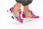 DWRS LABEL DWRS Pluto | multi | white multi Wit Leer Lage sneakers Dames - Thumbnail 15