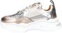 DWRS Pluto leren sneakers goud zilver Meisjes Leer Meerkleurig 28 - Thumbnail 4