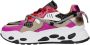 DWRS Saturnus chunky leren sneakers roze - Thumbnail 3