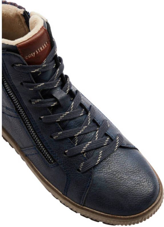 Easy Street comfort gevoerde sneakers donkerblauw