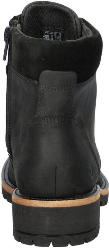 Ecco Elaina nubuck veterboots zwart