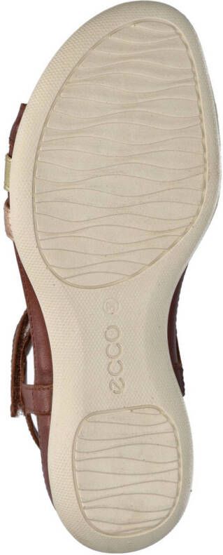 Ecco Flash leren sandalen cognac