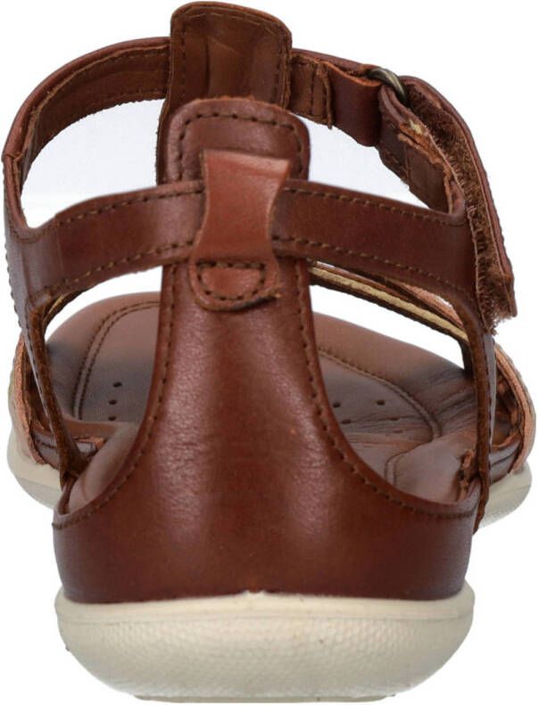 Ecco Flash leren sandalen cognac