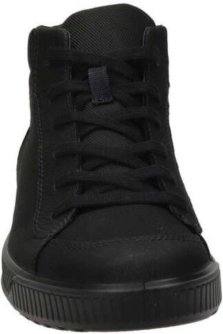 Ecco nubuck sneakers zwart