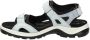 Ecco Offroad nubuck outdoor sandalen lichtblauw - Thumbnail 3