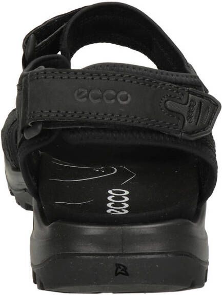 Ecco Offroad nubuck outdoor sandalen zwart