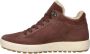 Ecco Soft 7 Tred gevoerde nubuck sneakers bruin - Thumbnail 4