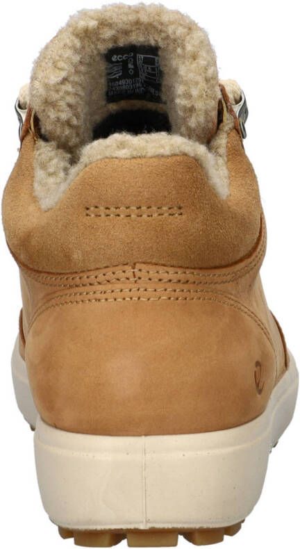 Ecco Soft 7 Tred gevoerde nubuck sneakers camel