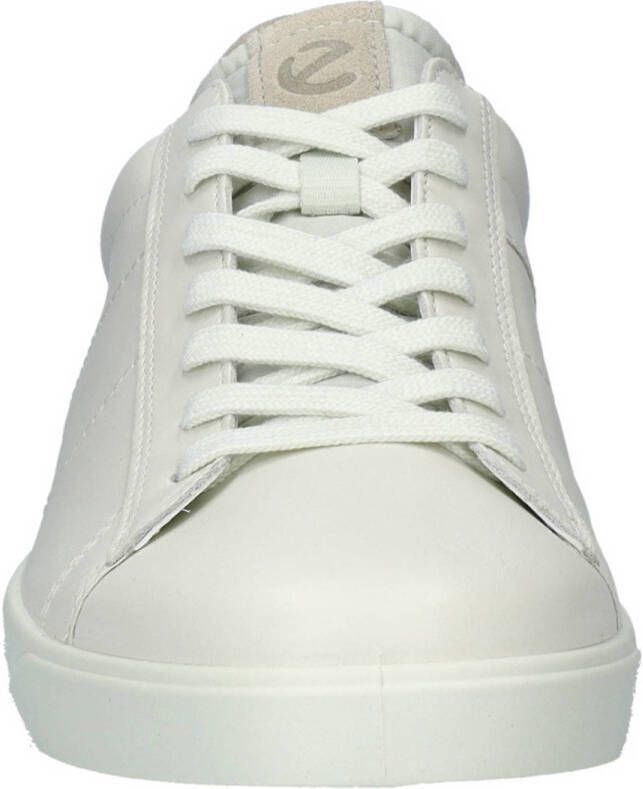 Ecco Street Lite M comfort leren sneakers wit