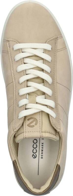 Ecco Street Lite M leren sneakers zand