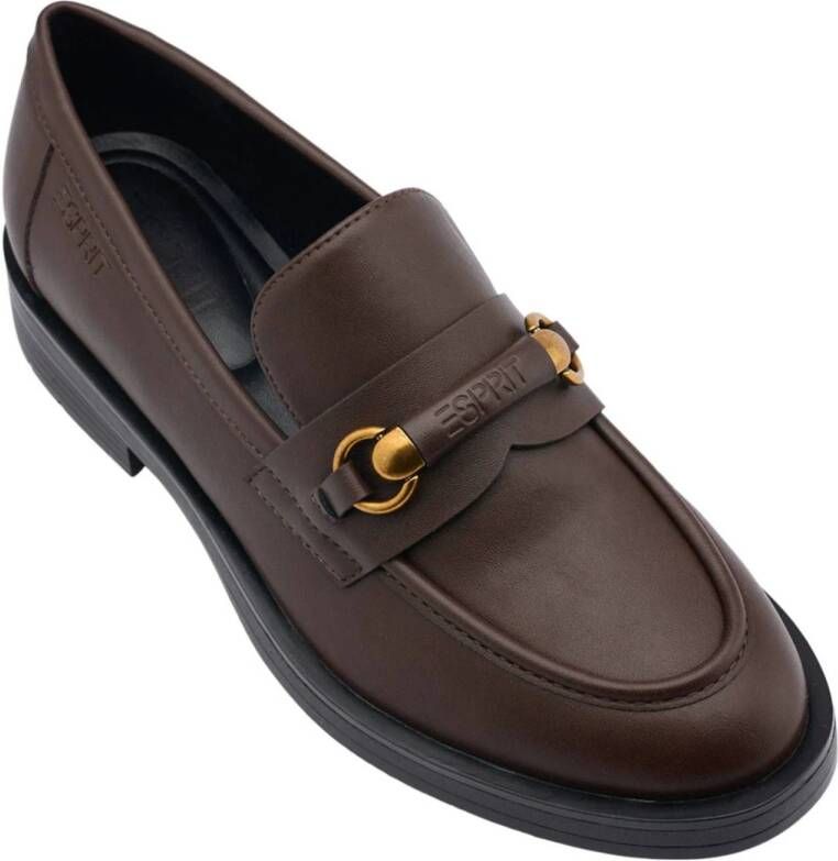 ESPRIT loafers bruin