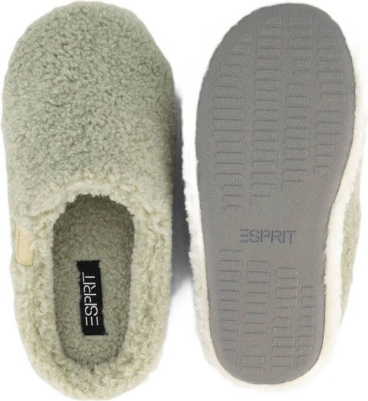 ESPRIT pantoffels groen