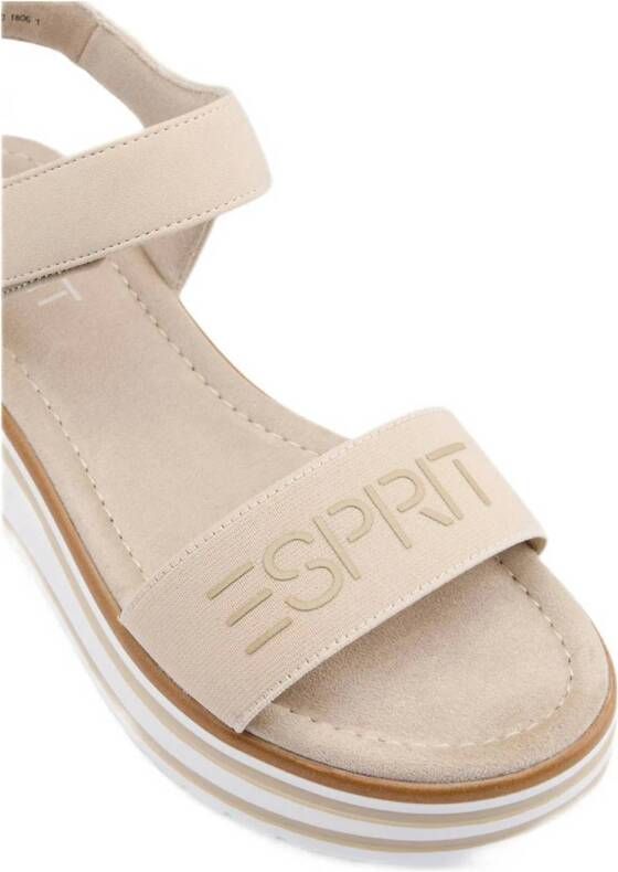 ESPRIT sandalen beige