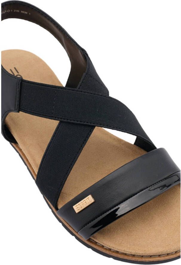 ESPRIT sandalen zwart