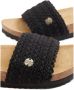 Esprit Zwarte slipper gevlochten - Thumbnail 4