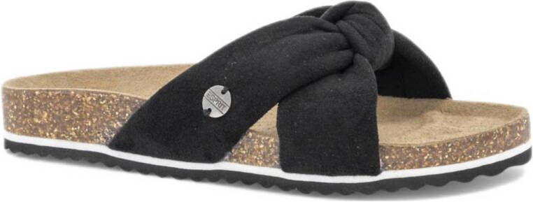 ESPRIT slippers zwart