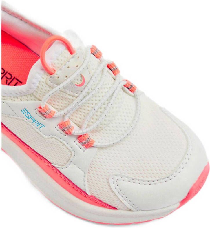 ESPRIT sneakers wit roze