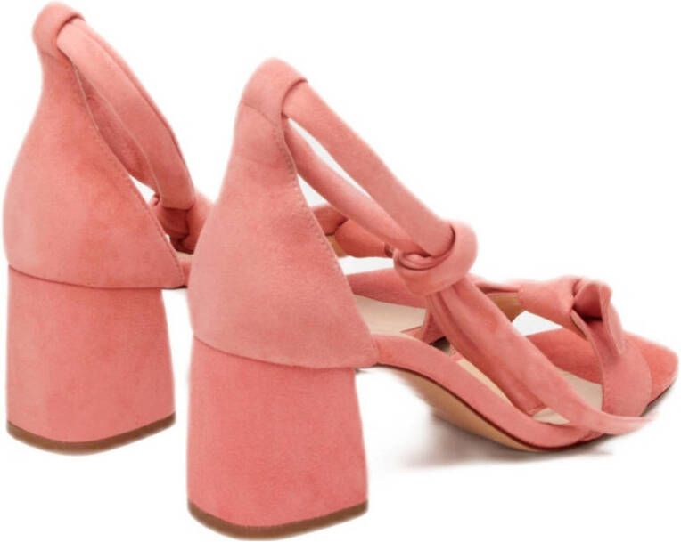 Fabienne Chapot Bowie Sandal suède sandalettes roze