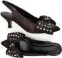 Fabienne Chapot Elegante Kitten Heel Black Dames - Thumbnail 3