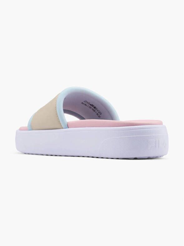 Fila badslippers beige roze