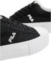 Fila Zwarte canvas sneaker platform - Thumbnail 3