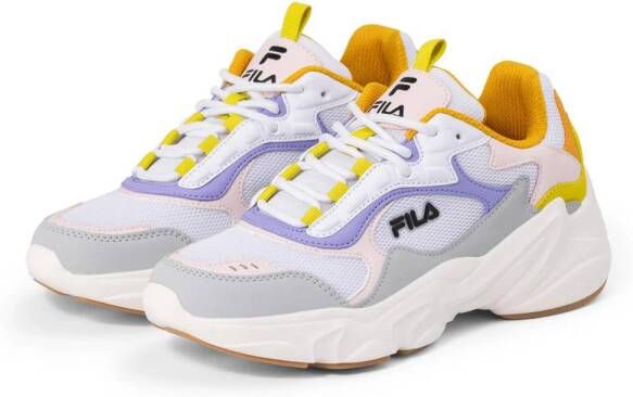 Fila Collene sneakers wit lila geel