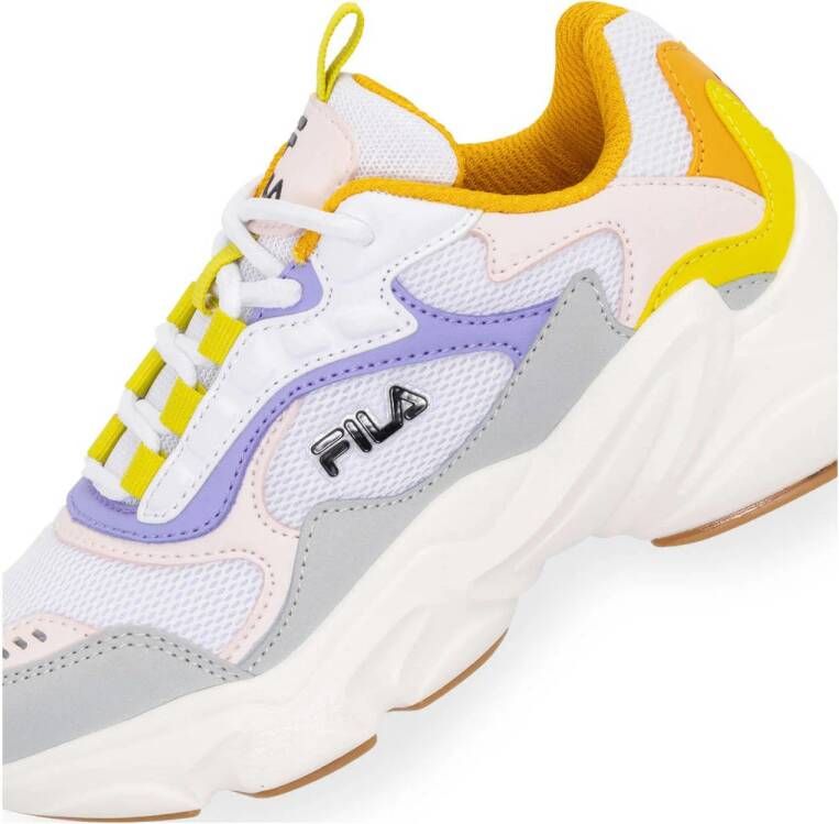 Fila Collene sneakers wit lila geel