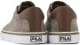 Fila Licht beige canvas instapper - Thumbnail 2