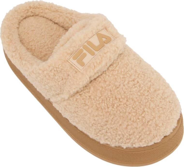 Fila pantoffels beige