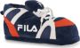 Fila pantoffels donkerblauw - Thumbnail 2