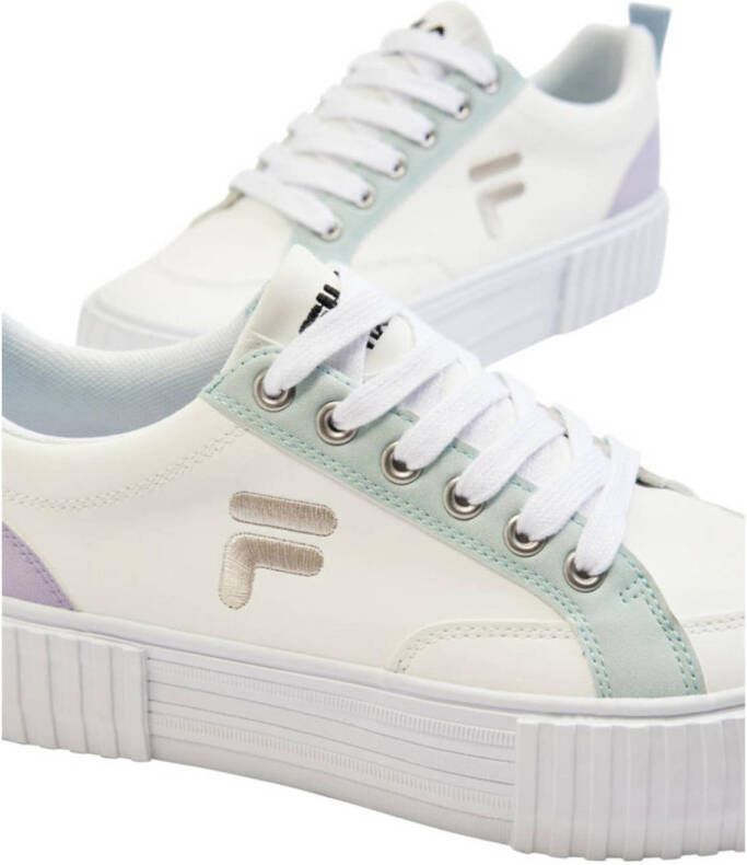 Fila sneakers wit lila