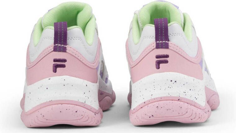 Fila Strada Dreamster sneakers wit lichtroze lila