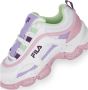 Fila Strada Dreamster sneakers wit lichtroze lila Jongens Meisjes Imitatieleer 32 - Thumbnail 6