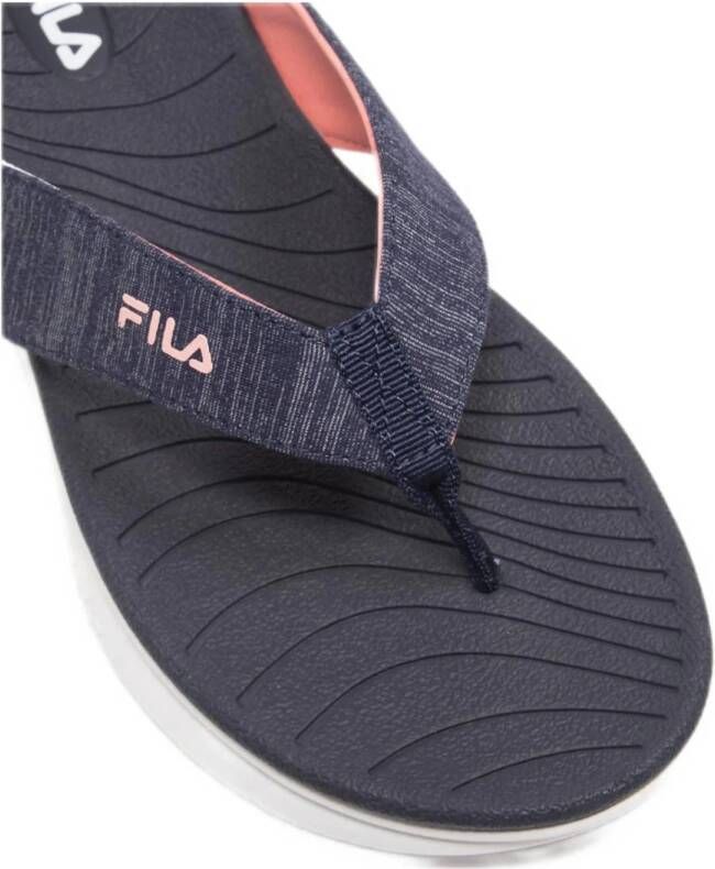 Fila teenslippers denim blauw